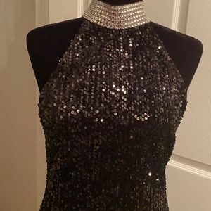 Women Forever 21 Black Formal  Dress.  Size L